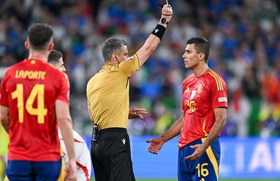 Rodri este prima victimă a noii reguli introduse de UEFA! De ce e suspendat mijlocașul lui Manchester City cu Albania