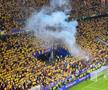 Fanii români au aprins torțe cu Belgia + un mesaj clar în războiul FCSB - CSA Steaua » Momentele surprinse în repriza secundă