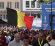 Suporterii Belgiei au făcut spectacol înainte de Belgia - România / Sursă foto: Imago Images