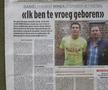 Daniel Minea în Belgia / Material din presa belgiană