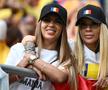 Soțiile belgienilor în tribune la meciul cu România