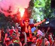 Suporterii Belgiei se îndreaptă în număr mare spre stadion / Sursă foto: Imago Images