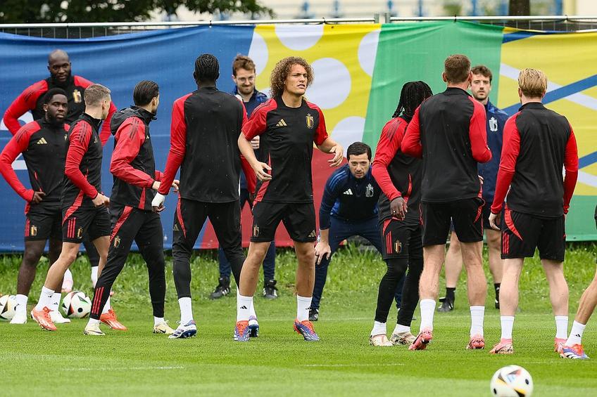 Antrenamentul Belgiei, înaintea partidei cu România. Sursă foto: Imago