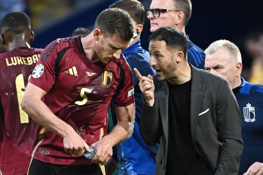 Domenico Tedesco, selecționerul Belgiei, a fost un amalgam de trăiri în meciul cu România / Sursă foto: Imago Images