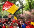Suporterii Belgiei se îndreaptă în număr mare spre stadion / Sursă foto: Imago Images