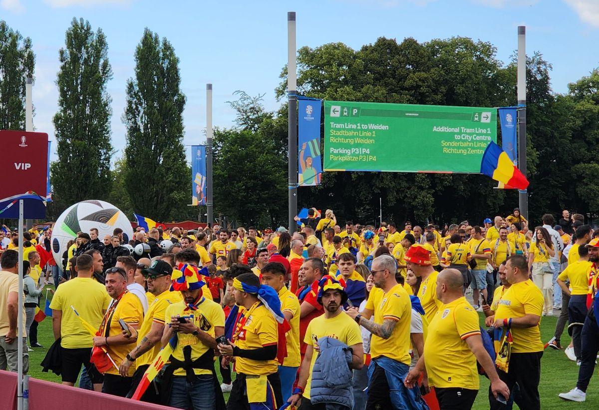 Belgia - România, atmosfera de la stadion: imagini surprinse pe străzi
