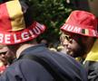 Suporterii Belgiei au făcut spectacol înainte de Belgia - România / Sursă foto: Imago Images