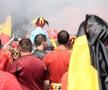 Suporterii Belgiei au făcut spectacol înainte de Belgia - România / Sursă foto: Imago Images
