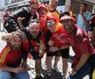 Suporterii Belgiei au făcut spectacol înainte de Belgia - România / Sursă foto: Imago Images