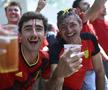 Suporterii Belgiei au făcut spectacol înainte de Belgia - România / Sursă foto: Imago Images
