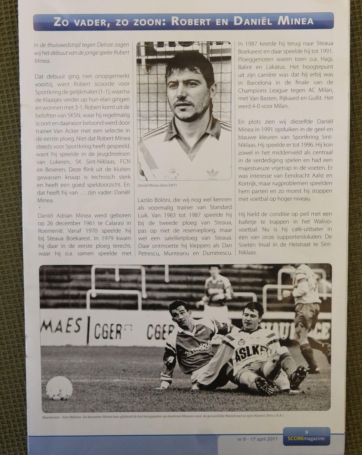 Daniel Minea, fostul „închizător” al Stelei din anii '80