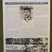 Daniel Minea în Belgia / Material din presa belgiană