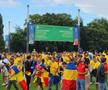 Românii se îndreaptă spre stadion / FOTO: GSP