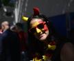 Suporterii Belgiei au făcut spectacol înainte de Belgia - România / Sursă foto: Imago Images