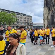 Imagini spectaculoase din Koln cu fanii români, înainte de Belgia – România. Foto: Sergiu Alexandru (GSP)