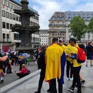 Imagini spectaculoase din Koln cu fanii români, înainte de Belgia – România. Foto: Sergiu Alexandru (GSP)