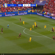 Golul de 1-0 al Belgiei cu României