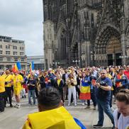 Imagini spectaculoase din Koln cu fanii români, înainte de Belgia – România. Foto: Sergiu Alexandru (GSP)