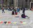 Imagini spectaculoase cu fanii români, înainte de Belgia – România. Foto: Cristi Preda