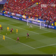 Golul de 1-0 al Belgiei cu României