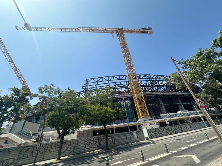 Imagini din acest weekend cu noul Camp Nou // foto: GSP