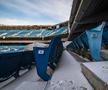 Stadionul „Silverdome” din Detroit înainte de demolare