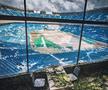 Stadionul „Silverdome” din Detroit înainte de demolare