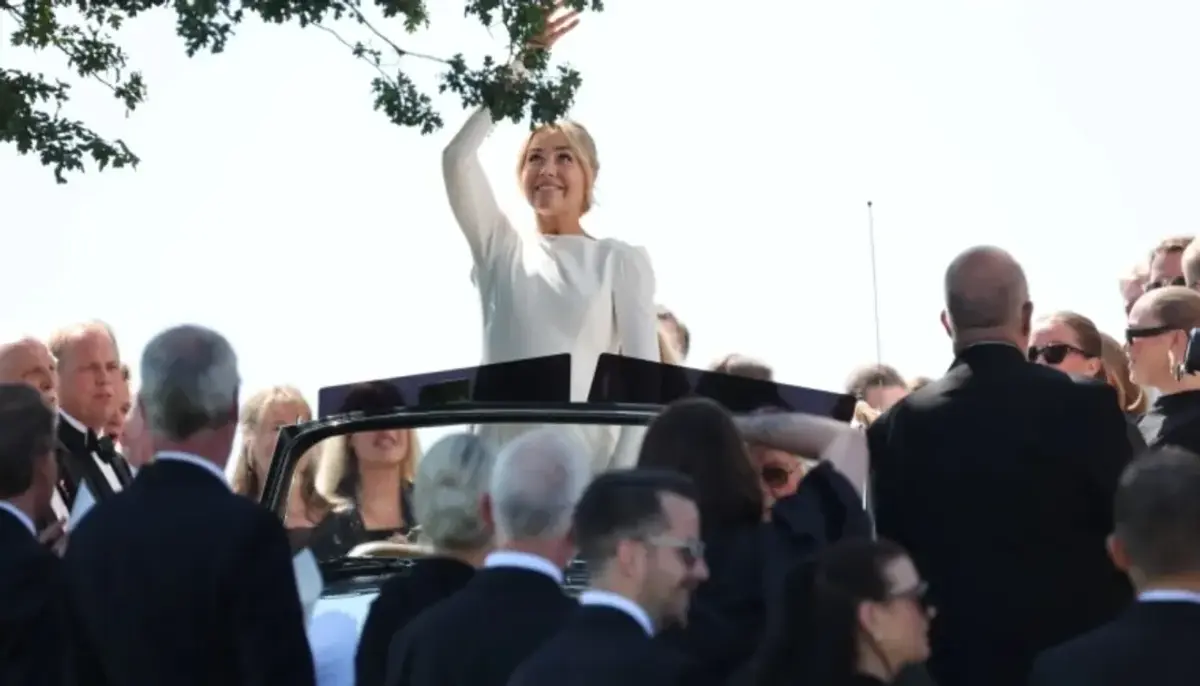 Imagini de la nunta lui Martin Odegaard
