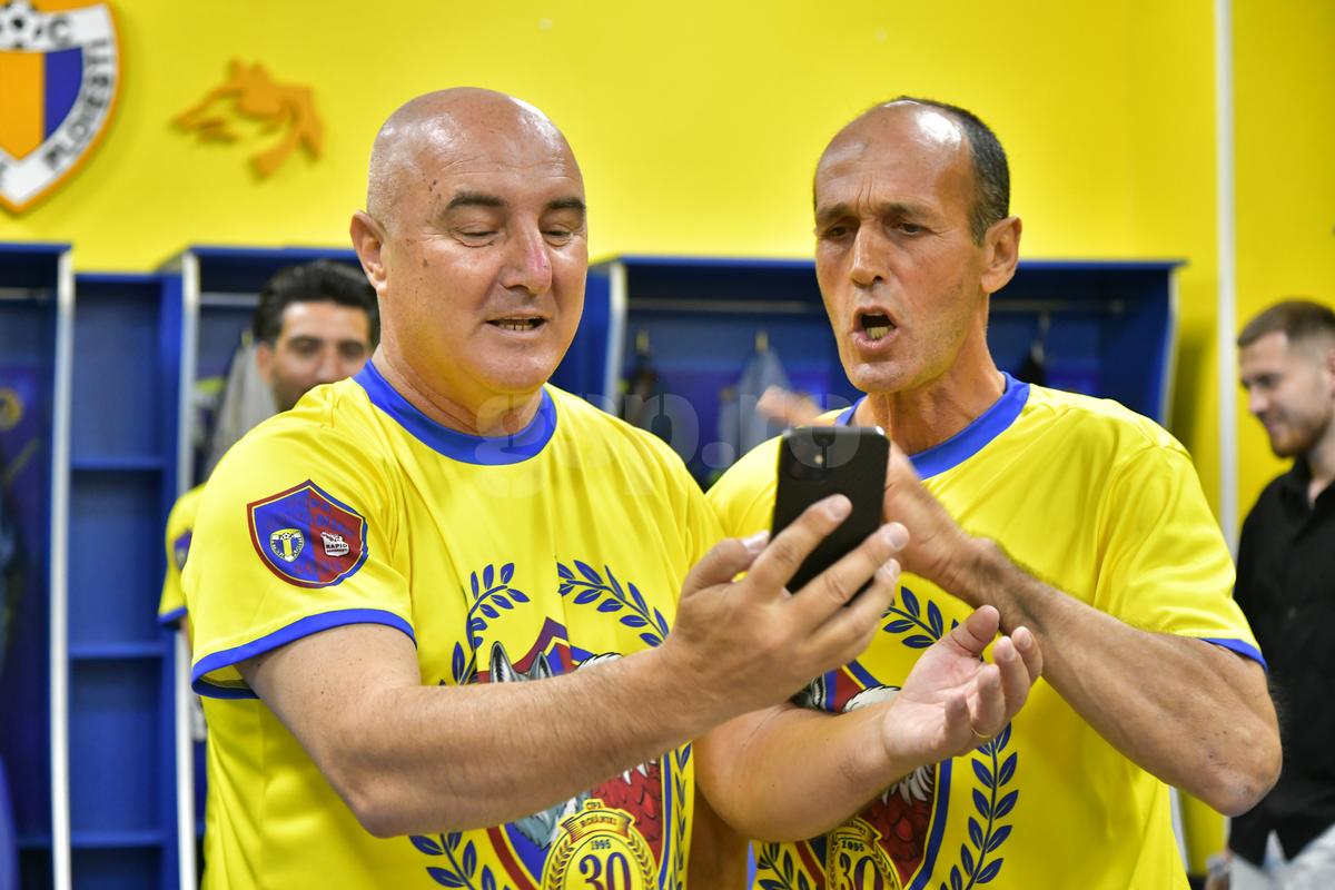 Petrolul - Rapid reeditarea finalei Cupei României 1995 - meci și petrecere