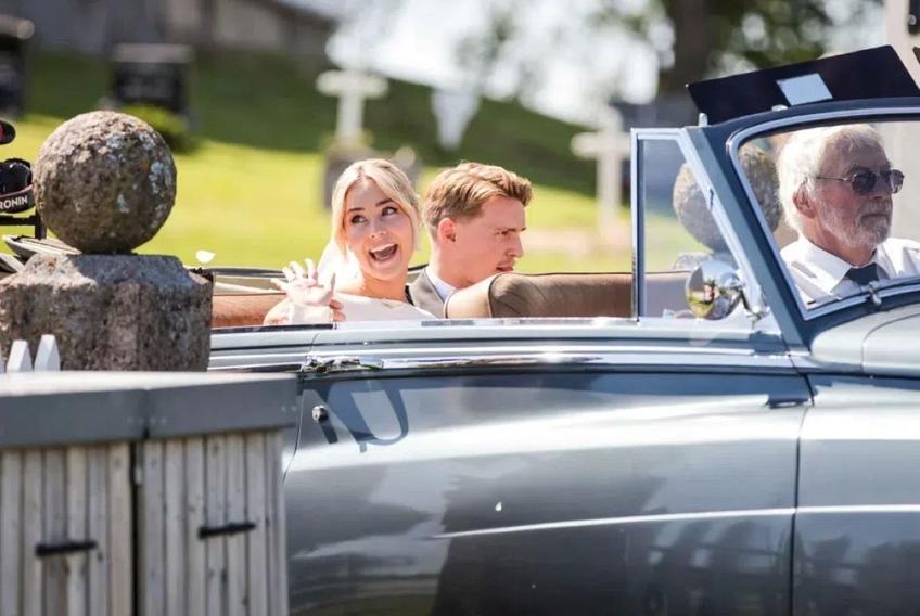 Martin Odegaard s-a căsătorit cu Helene Spilling / Foto: Instagram