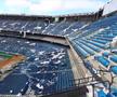 Stadionul „Silverdome” din Detroit înainte de demolare