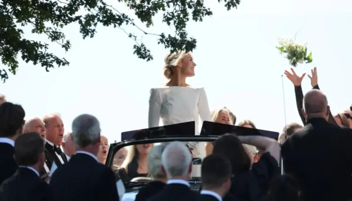 Imagini de la nunta lui Martin Odegaard