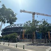 Imagini din acest weekend cu noul Camp Nou // foto: GSP