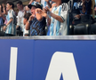 Copiii lui Messi celebrează reușita tatălui lor la meciul cu Austria // Foto: Ionuț Iordache (GSP)