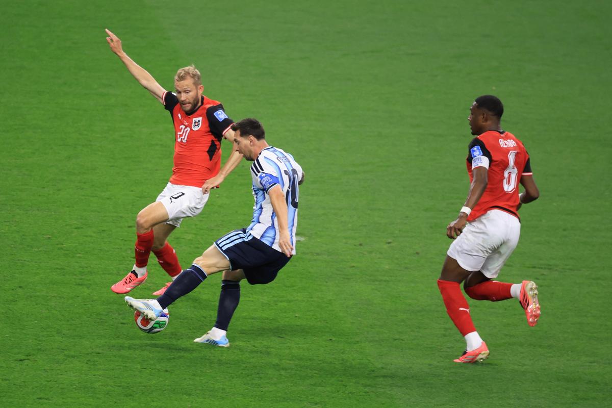 Imagini de joc Argentina - Austria // Foto: Ionuț Iordache (GSP)