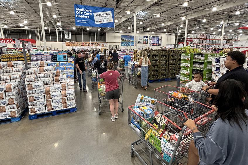 Imagine de la un hypermarket din Dallas FOTO: Ionuț Iordache (GSP)