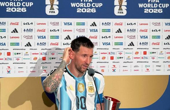 Reporterul GSP, față în față cu Leo Messi, după ce argentinianul a devenit cel mai bun marcator din istorie la CM: „Din fericire, am putut trece peste asta”