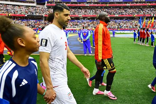 Iranienii au și sărbătorit pe SoFi Stadium din Los Angeles, dar golul împotriva Belgiei le-a fost anulat / Foto: Imago