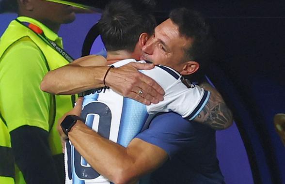Lionel Scaloni, „blocat”: „Nu știu ce s-ar mai putea spune despre Messi”