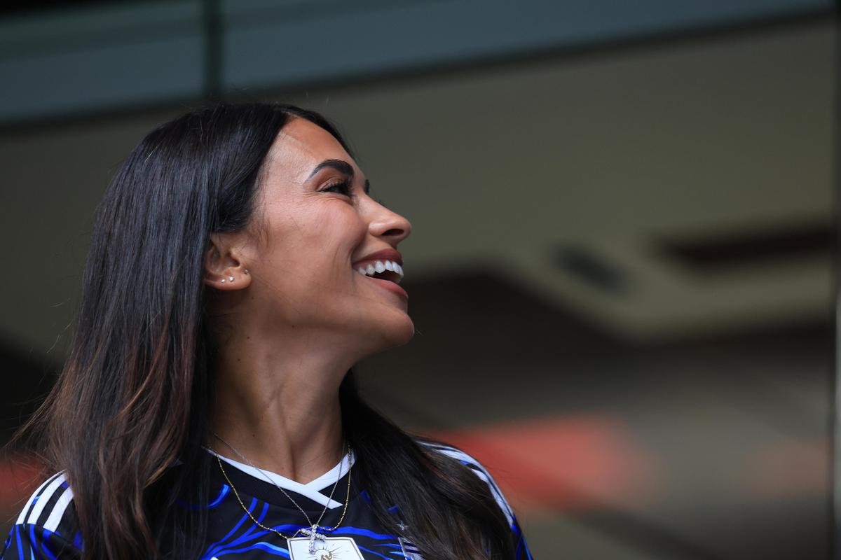 Explozie de bucurie în loja lui Lionel Messi la Argentina - Austria » Antonella a atras toate privirile