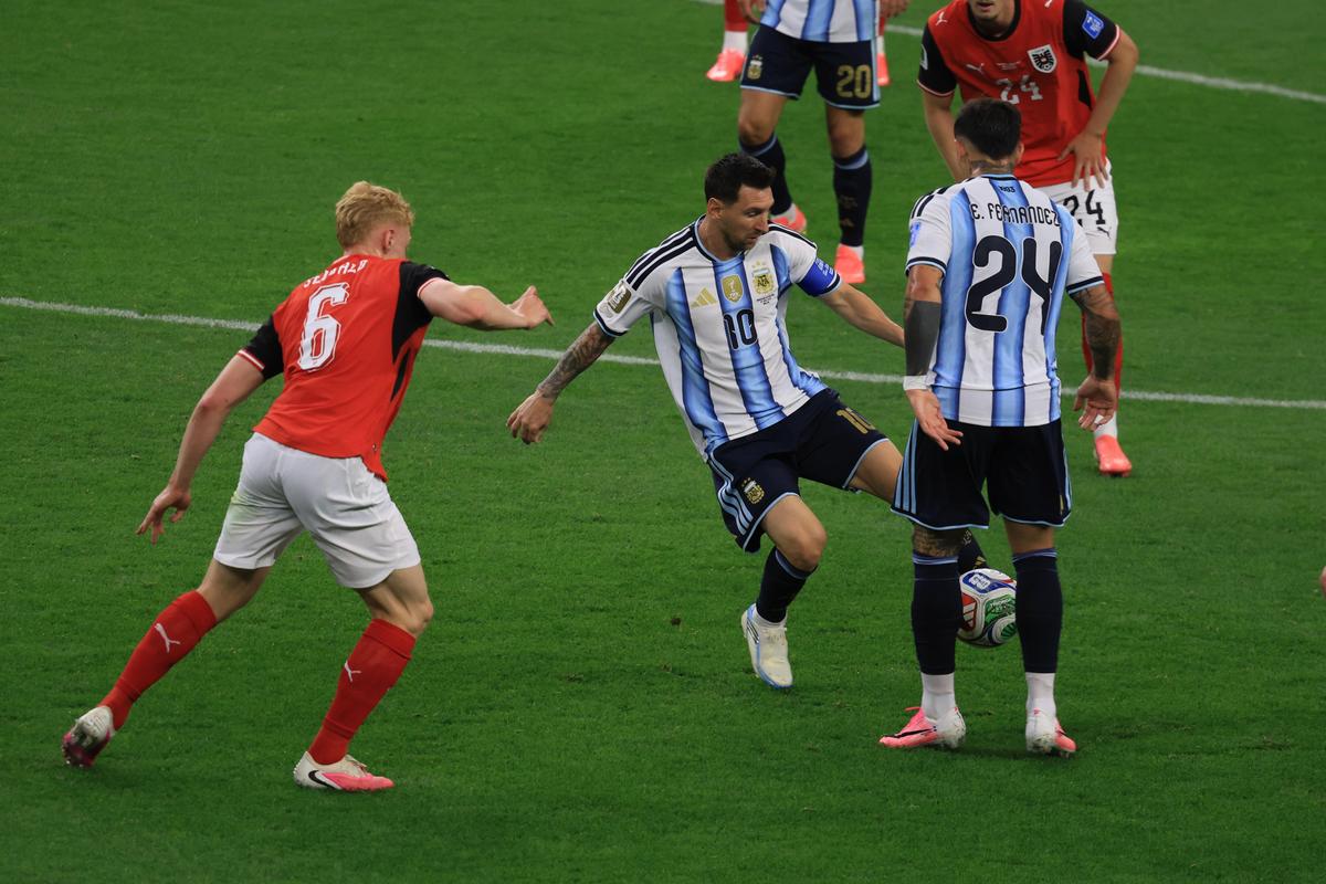Imagini de joc Argentina - Austria // Foto: Ionuț Iordache (GSP)