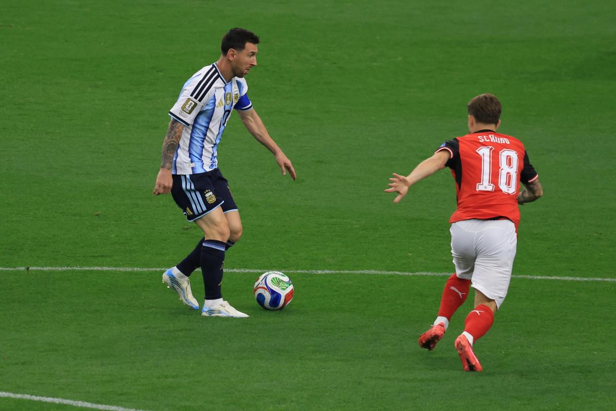 Imagini de joc Argentina - Austria // Foto: Ionuț Iordache (GSP)