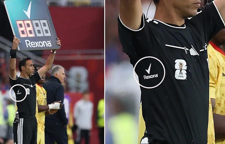 Marketing genial la Mondial! » Detaliul strategic prins de camerele de televiziune la arbitrii de rezervă