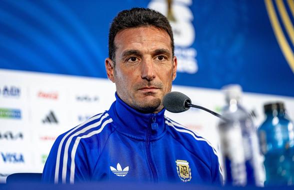 Cu cine s-a „răfuit” Lionel Scaloni, după Argentina - Capul Verde: „Greu de înțeles”