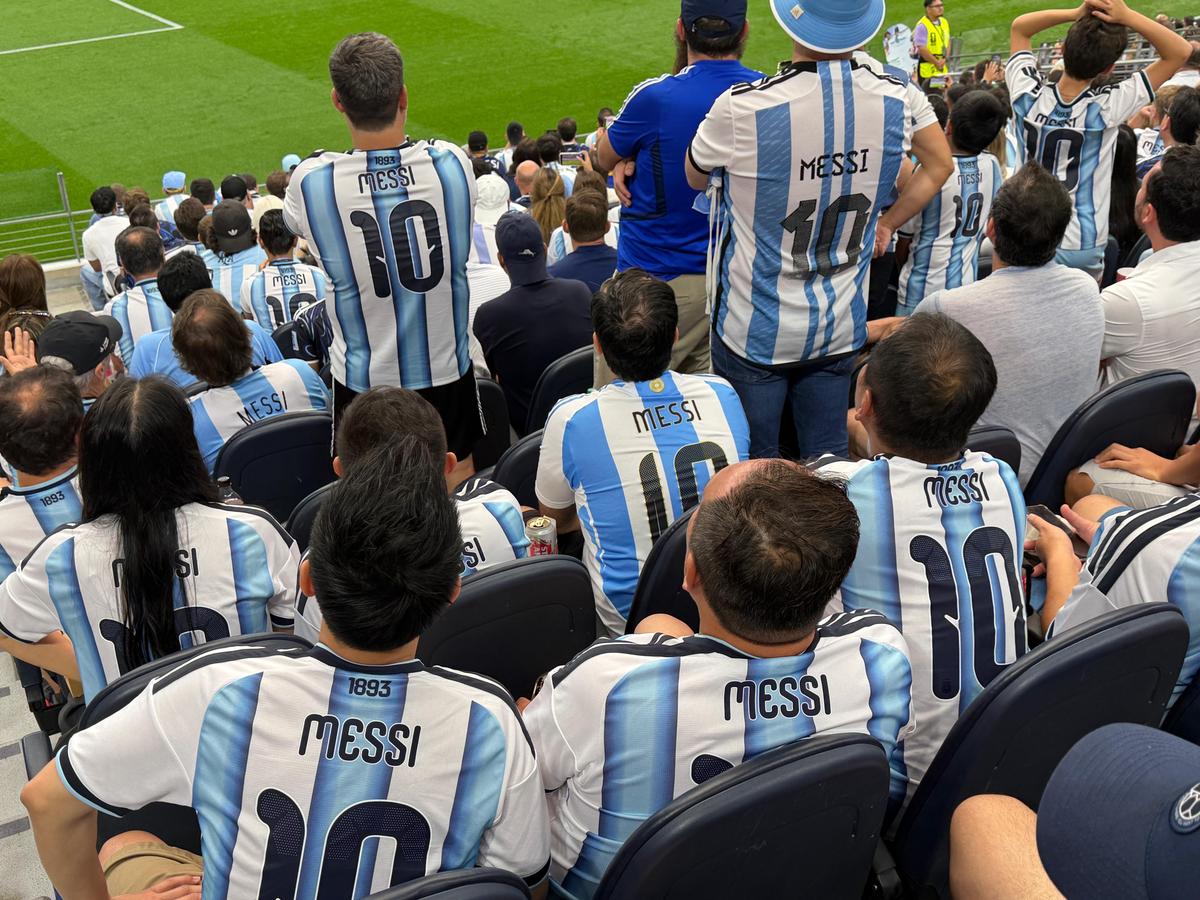 Argentina - Austria, imagini din tribune // foto: Ionuț Iordache (GSP)