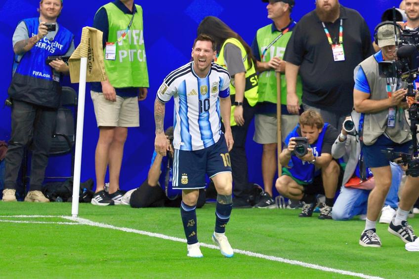 Lionel Messi, în Argentina - Austria // FOTO: Ionuț Iordache (GSP.ro)