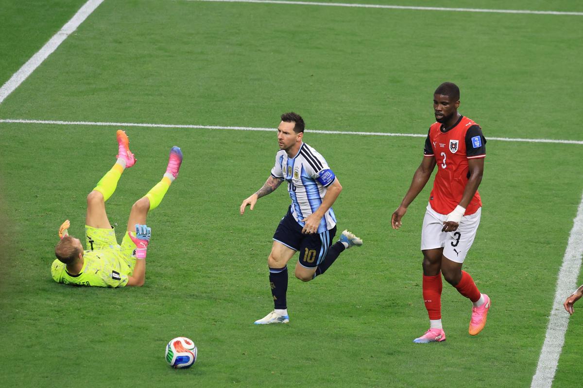 Imagini de joc Argentina - Austria // Foto: Ionuț Iordache (GSP)