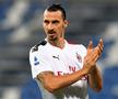 Zlatan Ibrahimovic a marcat 2 goluri în Sassuolo - AC Milan // foto: Guliver/gettyimages