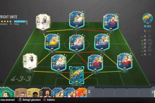 Echipa lui Mark Wright din Ultimate Team // foto: futxfan.com