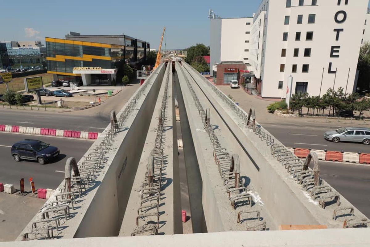 Calea ferată Otopeni - Gara de Nord 22 iulie 2020
